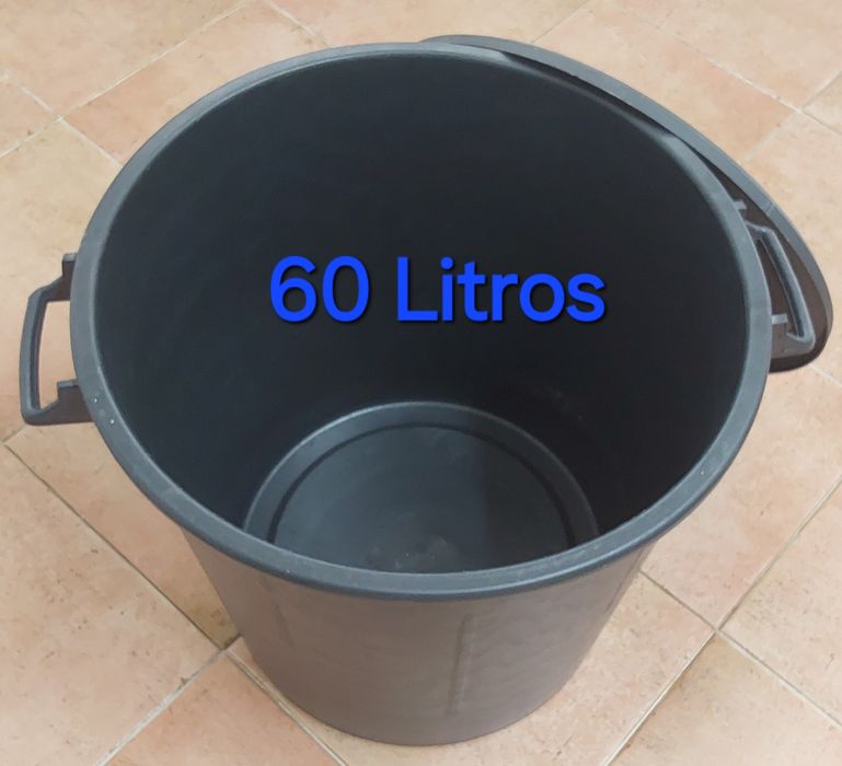 BALDE EM PVC MULTIUSOS 60LT.Casa,Quarto,Arrumação,Construção.