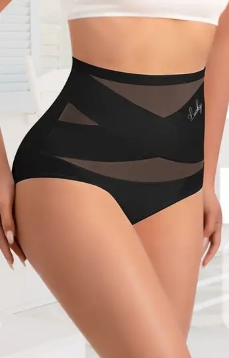 Eleganckie majtki 3 szt wyszczuplajace trzymające brzuszek 1XL