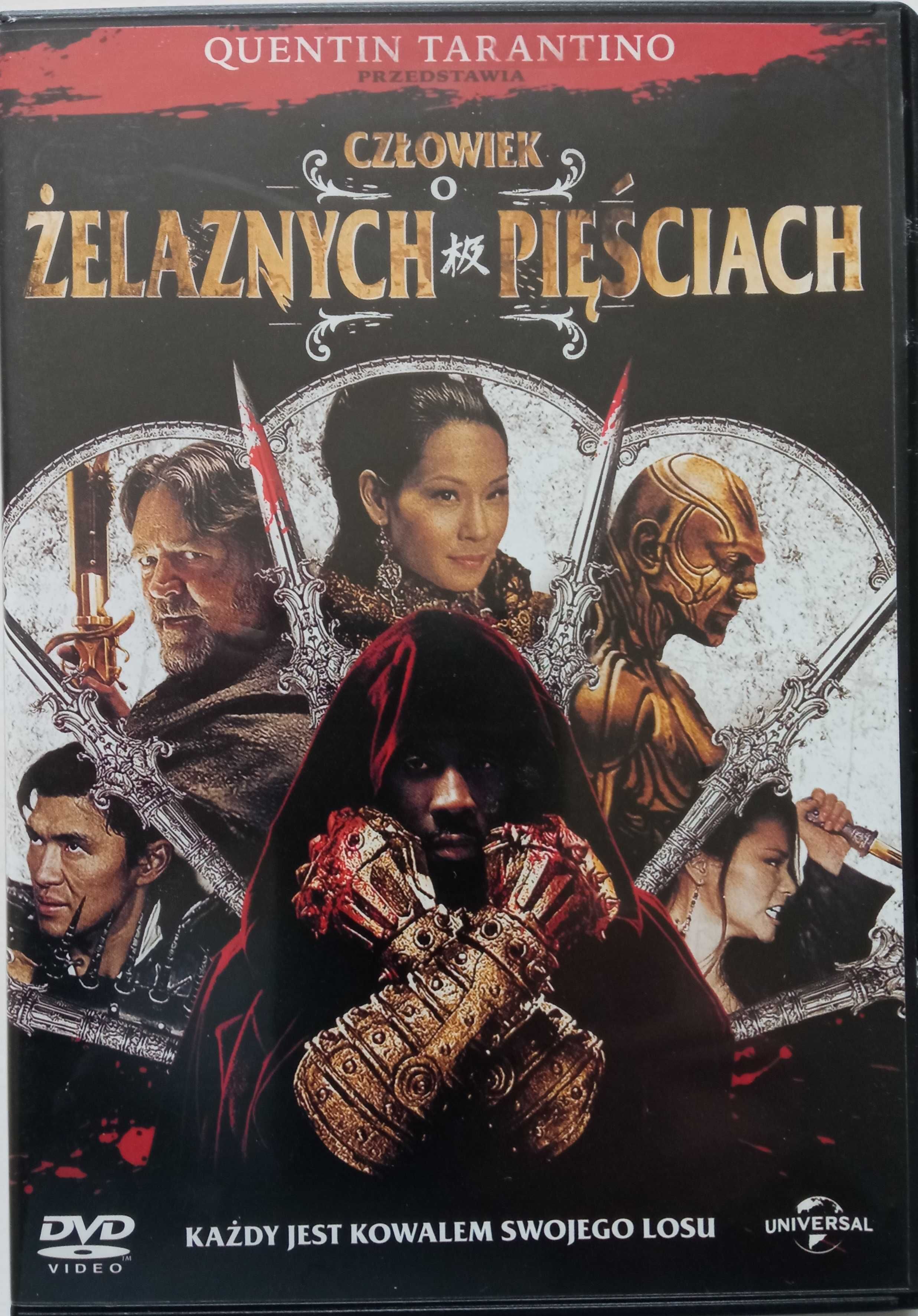 Człowiek o żelaznych pięściach DVD Russell Crowe, Lucy Liu