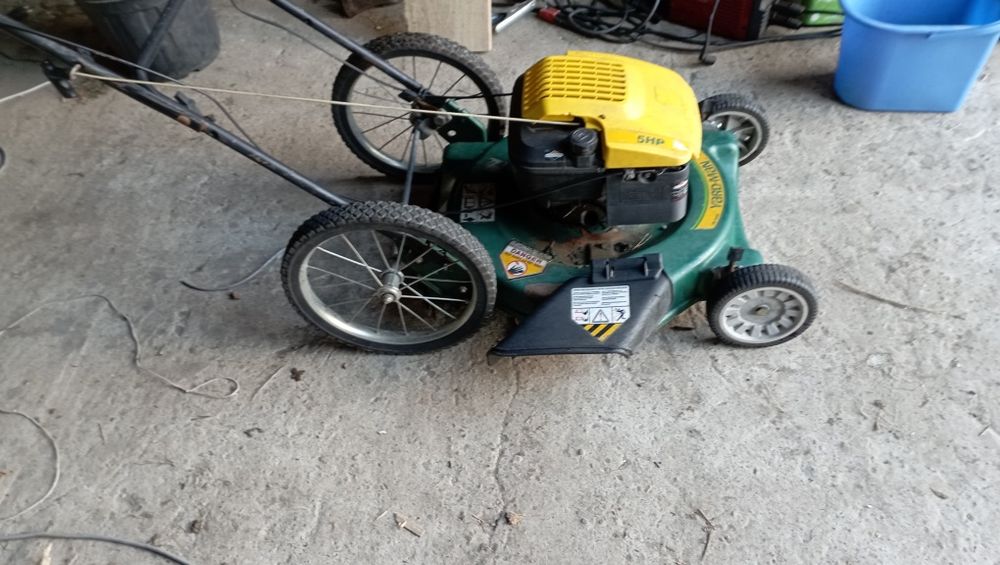 Kosiarka yard man silnik b&s 5hp do szybkiego koszenia bez napędu