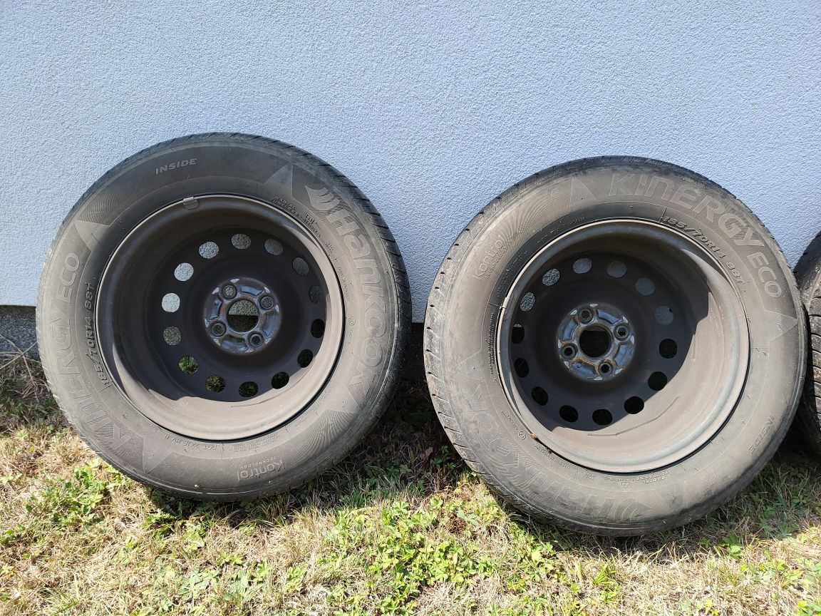 KOŁA FELGI STALOWE 14'' 4x100 ET45 185/70R14