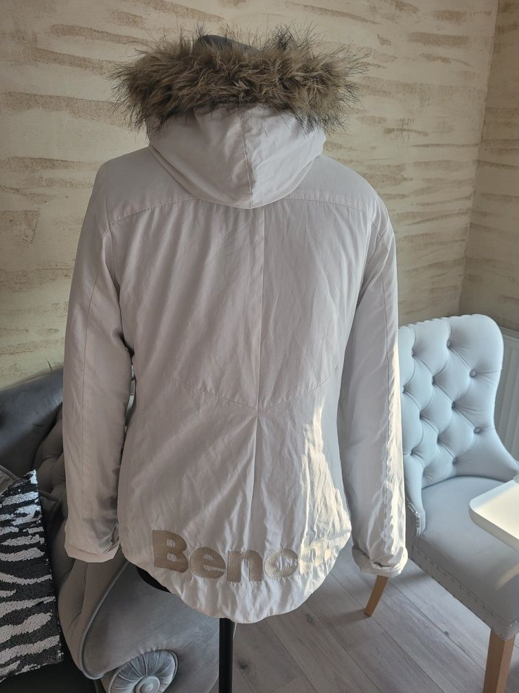 Super kurtka f. Bench puchowa na polarze r. M/L