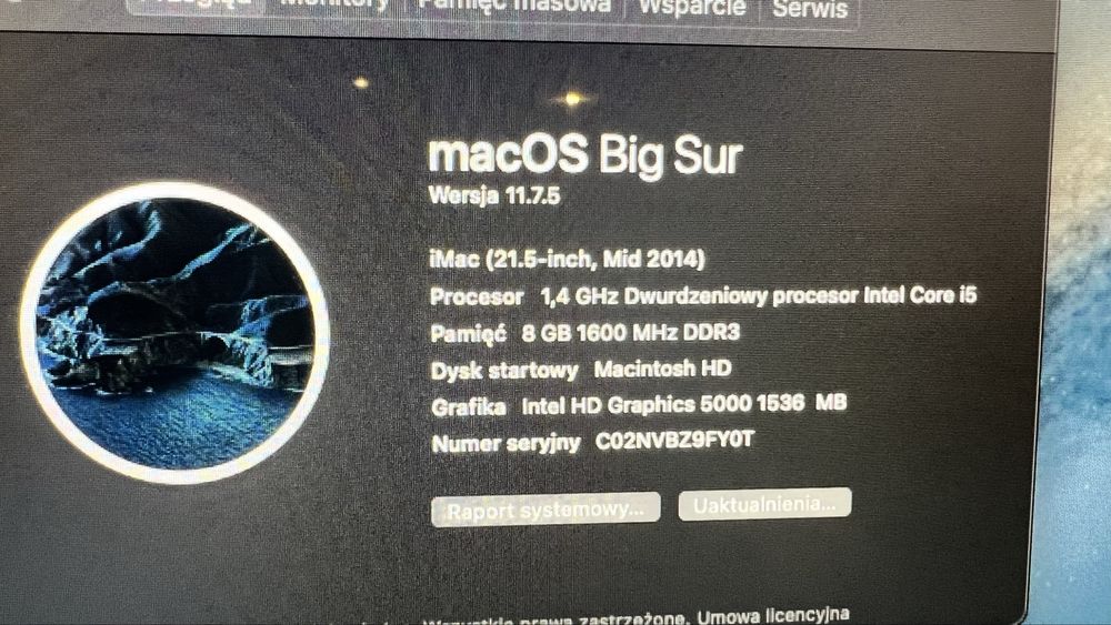 Sprzedam IMac intel core i5