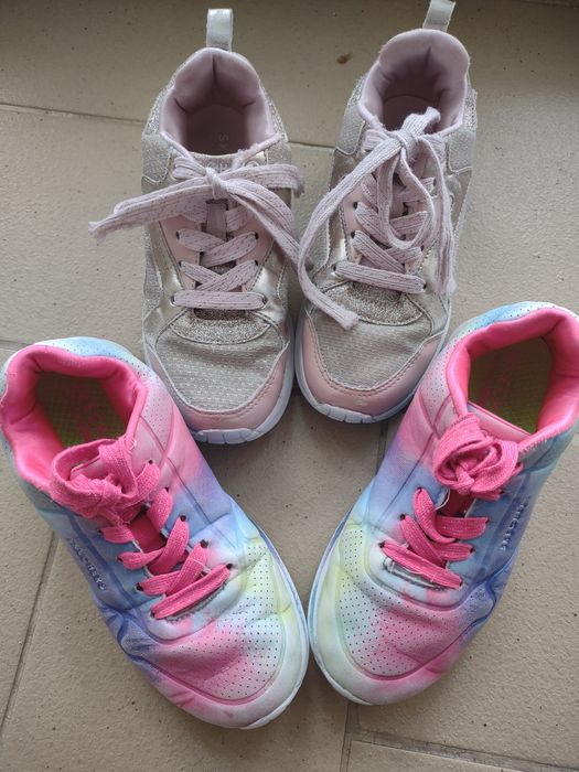 2 Pares tênis Skechers Menina 29