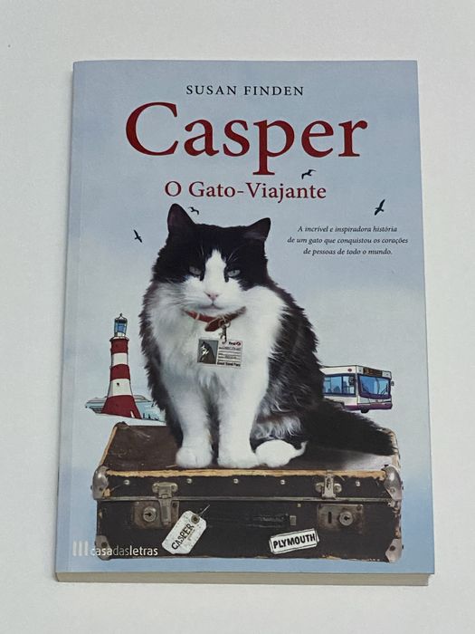 Livro Casper O Gato Viajante de Susan Finden