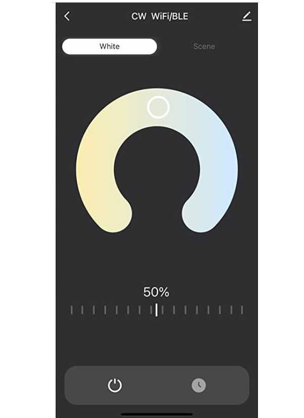 Żarówka Smart LED WiFi BLE Dual Mode Filament Świeca 5W