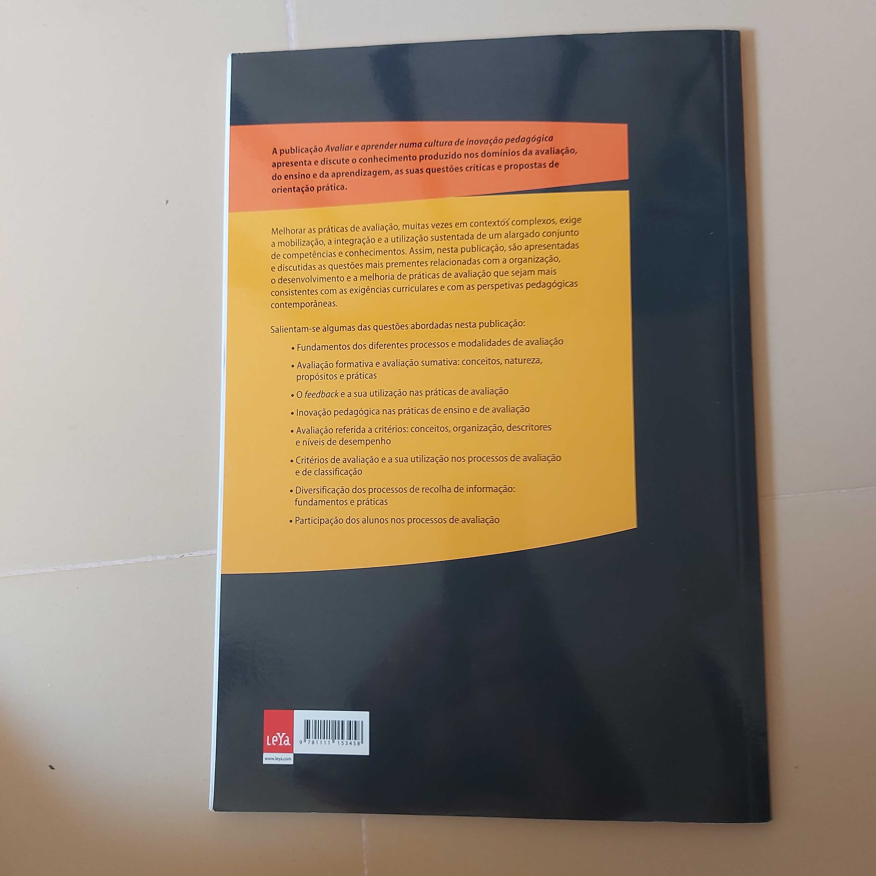 Livro avaliar e aprender