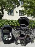 Wózek Cybex Priam 2.0  Rosegold Deep Black 2w1– spacerówka + gondola