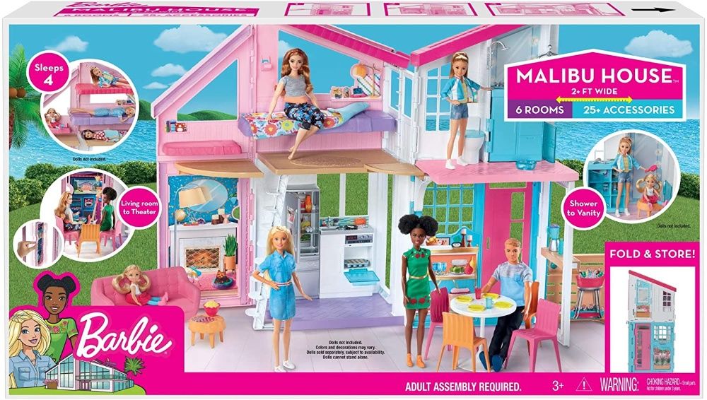 Домик в Малибу дом для барби Barbie House Playset Mattel (FXG57)