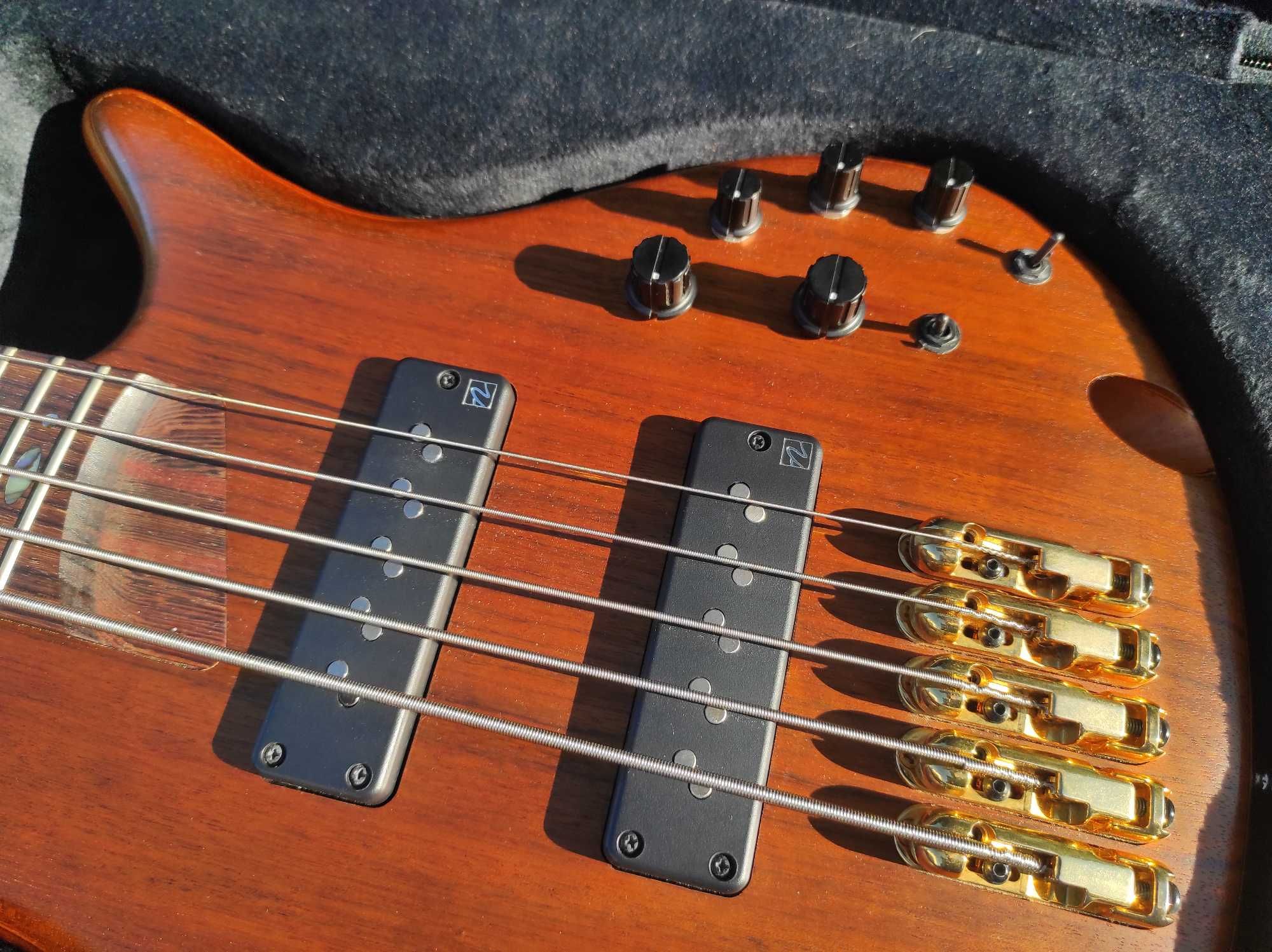 Gitara basowa Ibanez SR1205 Premium - ovangkol, wenge, Big Single