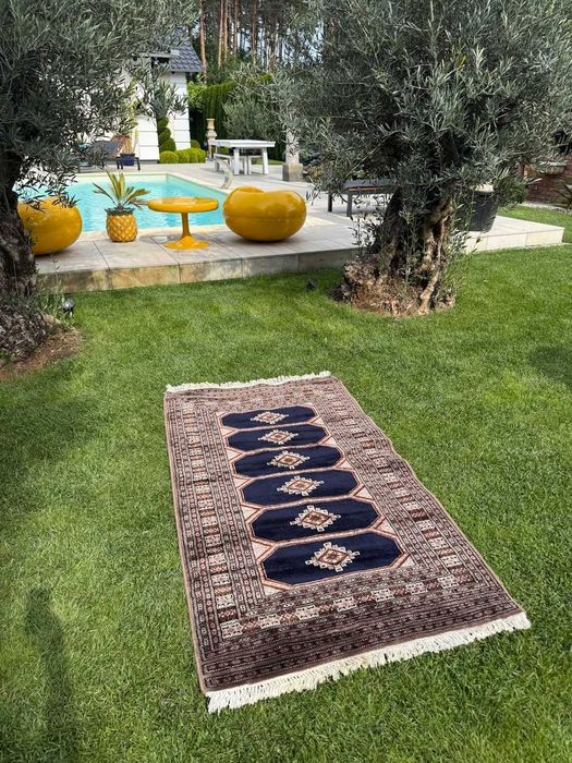 Dywanik Dywan kaszmirowy Pakistan Buchara ART DECO 180x100 gal. 4 tyś