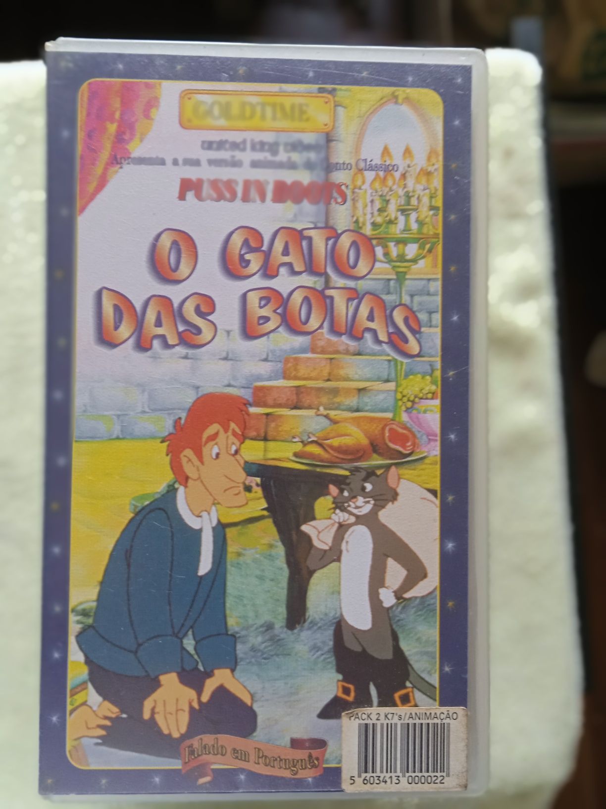 Lote de 4 vhs infantl originais