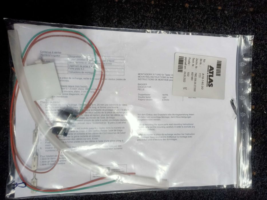 Przyciski prawego dżojstika ATLAS