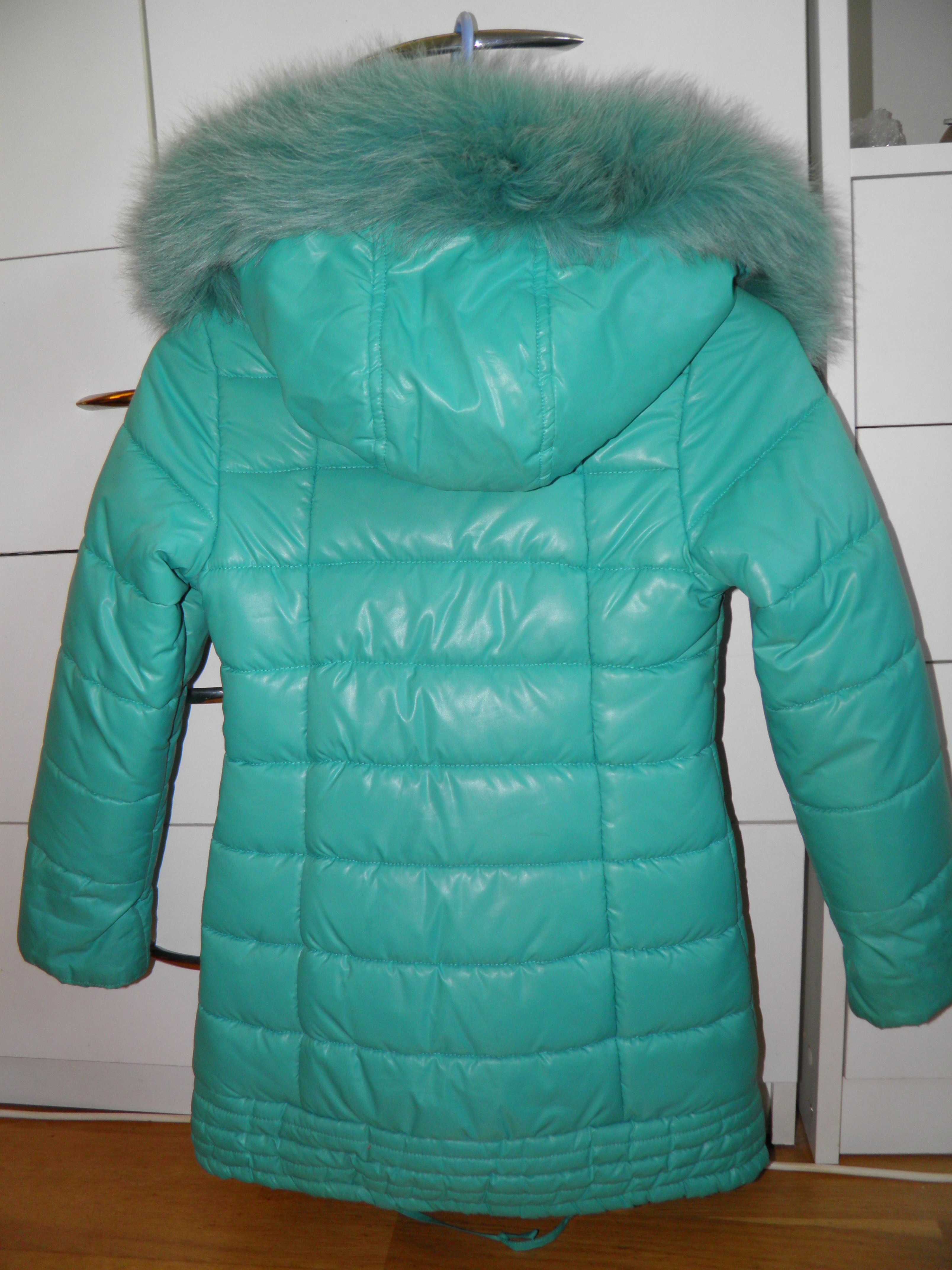 Зимняя куртка д/девочки, 7-8 лет, размер 30
