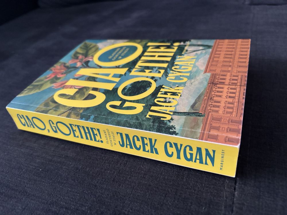 Książka Jacek Cygan Ciao Goethe