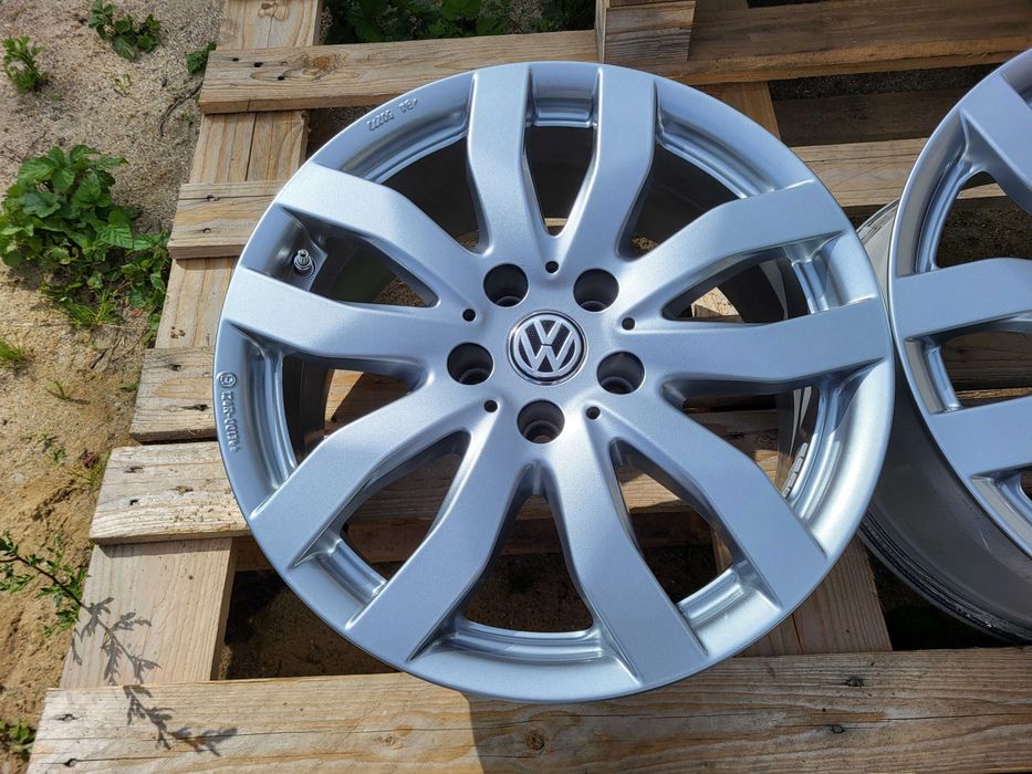 [1099] Felgi aluminiowe 17 cali VW 5x112 et27 7,5x17H2 czujniki GRATIS