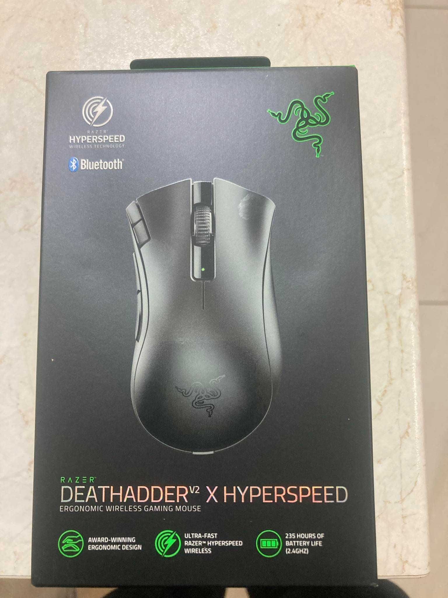 Razer Deathadder v2 Hyperspeed bezprzewodowa myszka GRY
