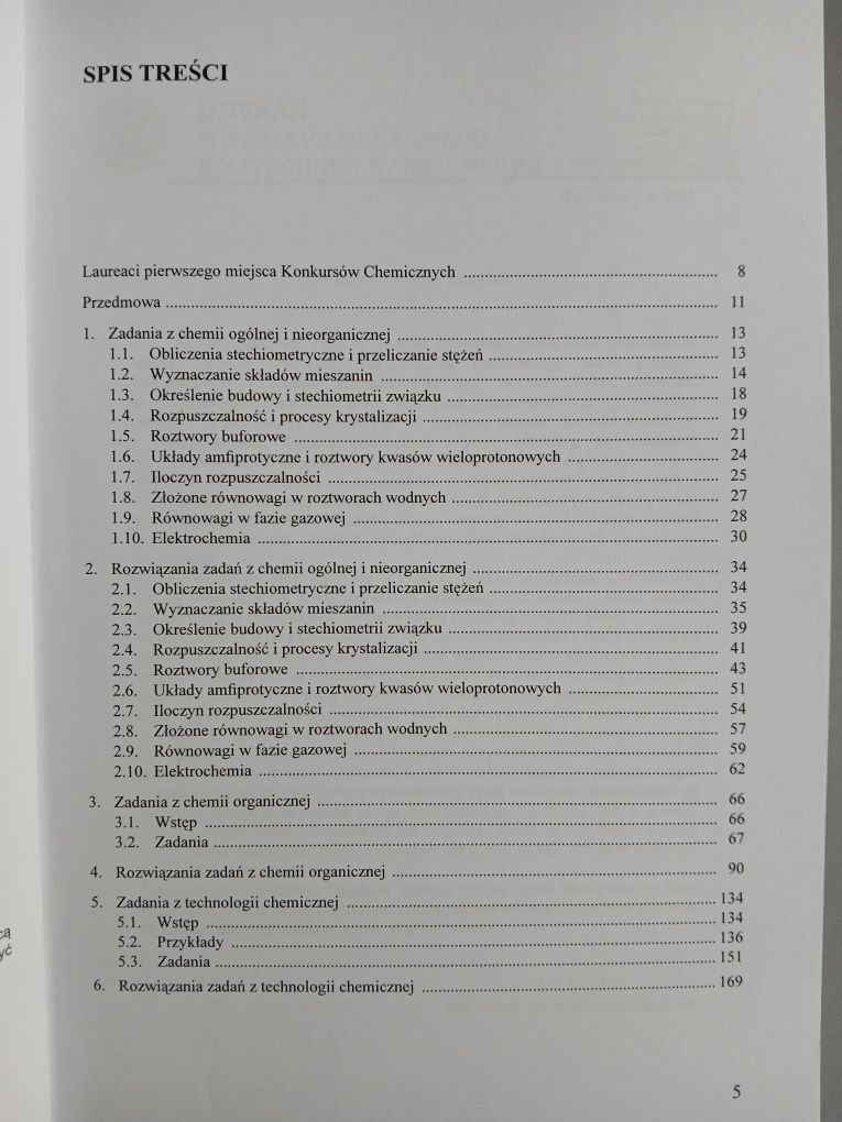 Konkurs chemiczny dla licealistów
