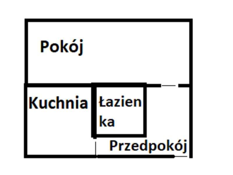 Do wynajęcia duża Kawalerka - Katowice Janów-Nikiszowiec, Zamkowa