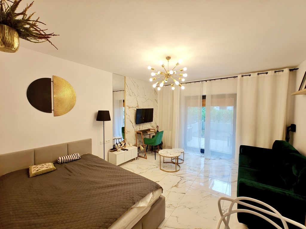 StudioAnglel City apartament z ogrodem Spa /silownia