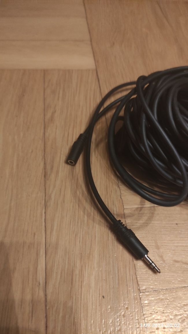 Kabel przedłużacz słuchawkowy 10m