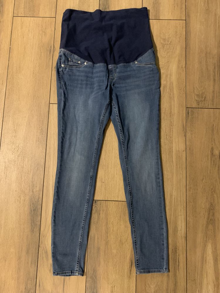 Spodnie ciążowe jeansy 40/42 Super Skinny mama