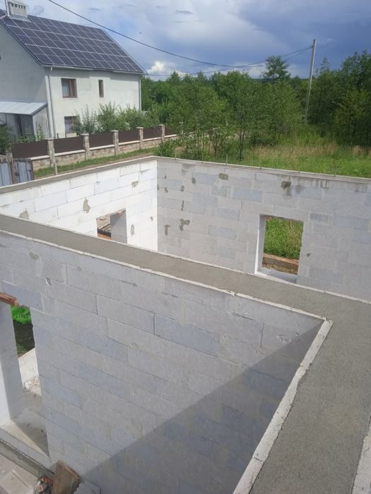 Мурування газоблока/цегли