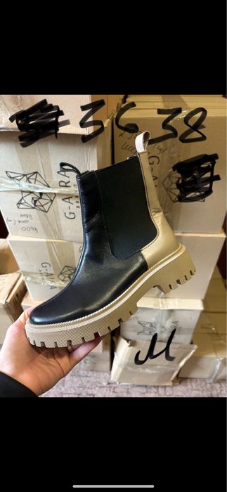 Черевики з натуральної шкіри за  850 грн