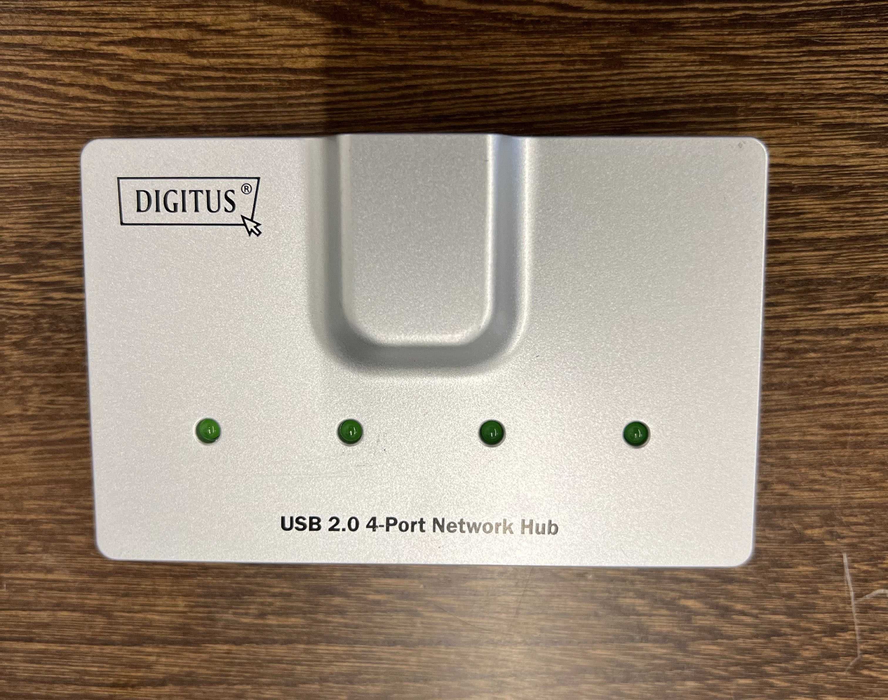 Digitus Hub Sieciowy 4-portowy usb 2.0 Gigabit Lan