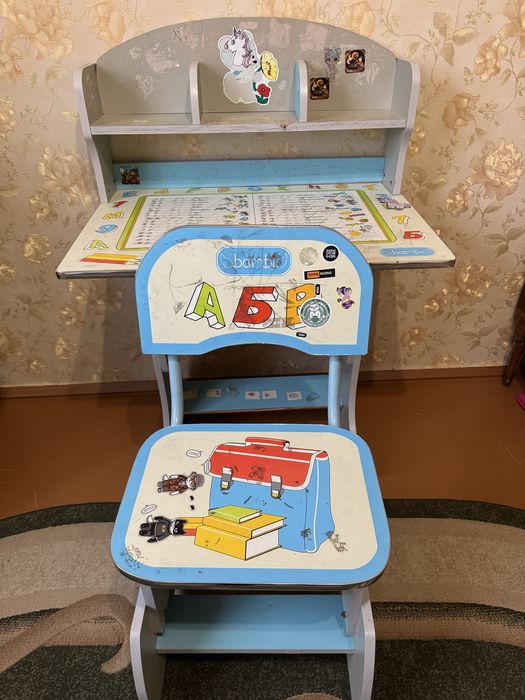 Дитячий стол + стул