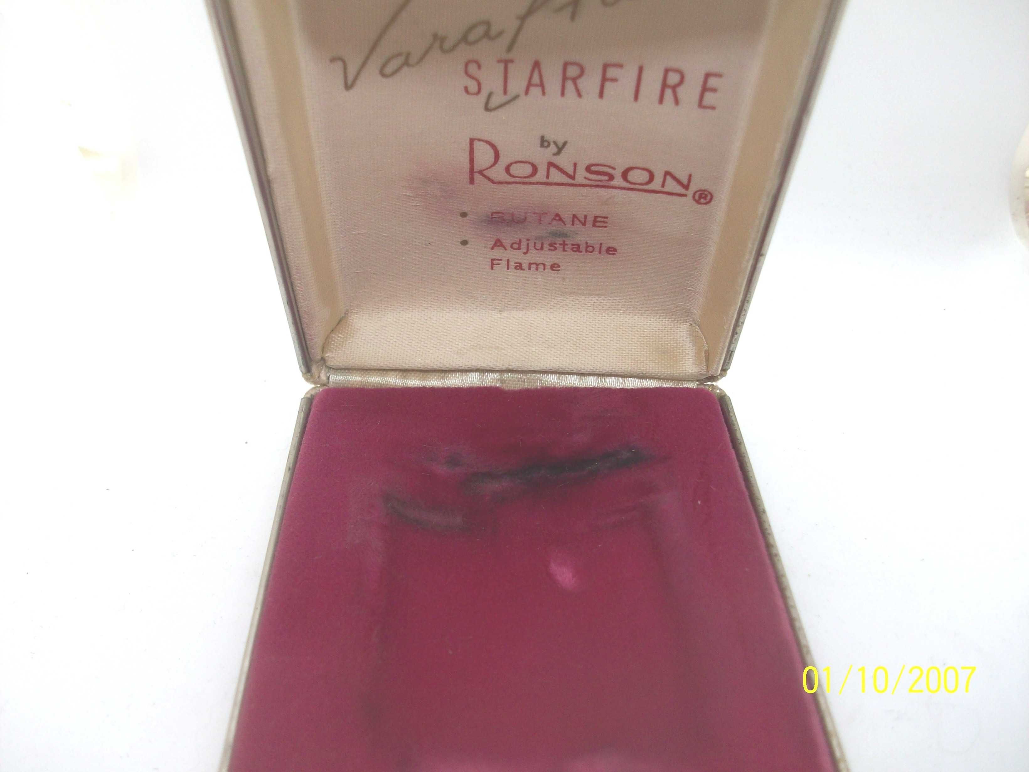 zapalniczka ronson starfire lata 50-te usa