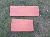 Parapet drewniany sosnowy nowe używane  dł. 120 cm, 88 cm, 60 cm