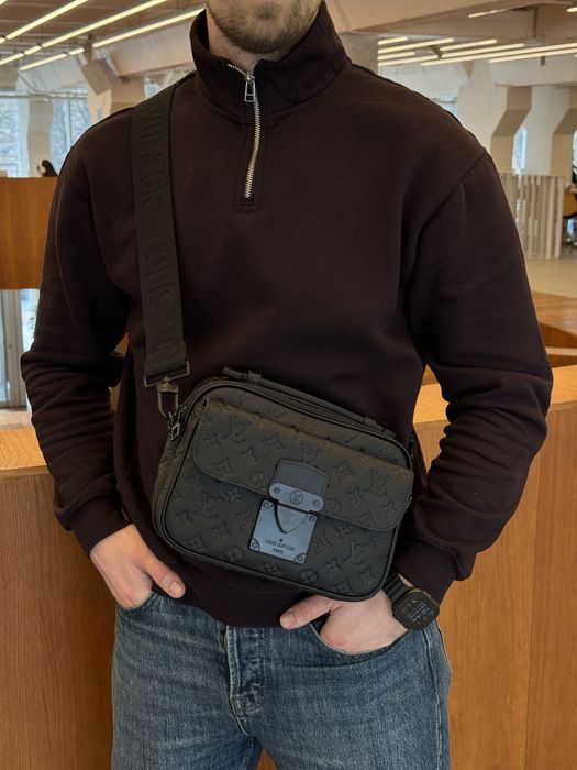 Мужская сумка Louis Vuitton чоловіча сумка месенджер барсетка клатч