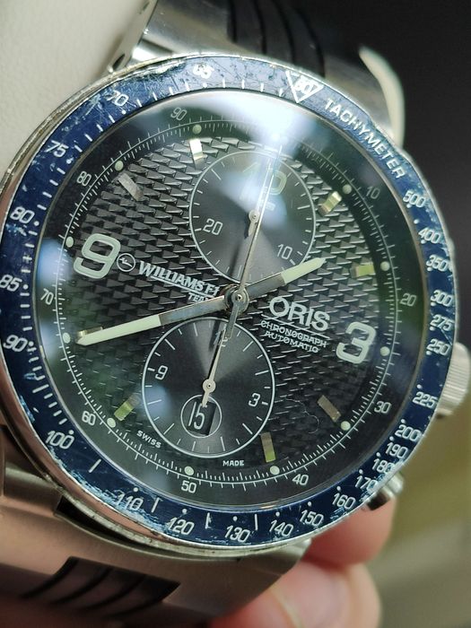 Годинник ORIS FI Williams team  Chronograph automatic