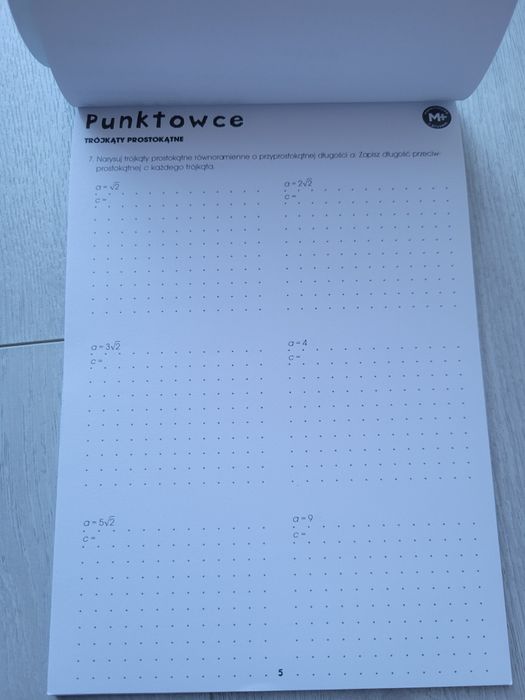 Punktowce, zadania z matematyki, geometria GWO