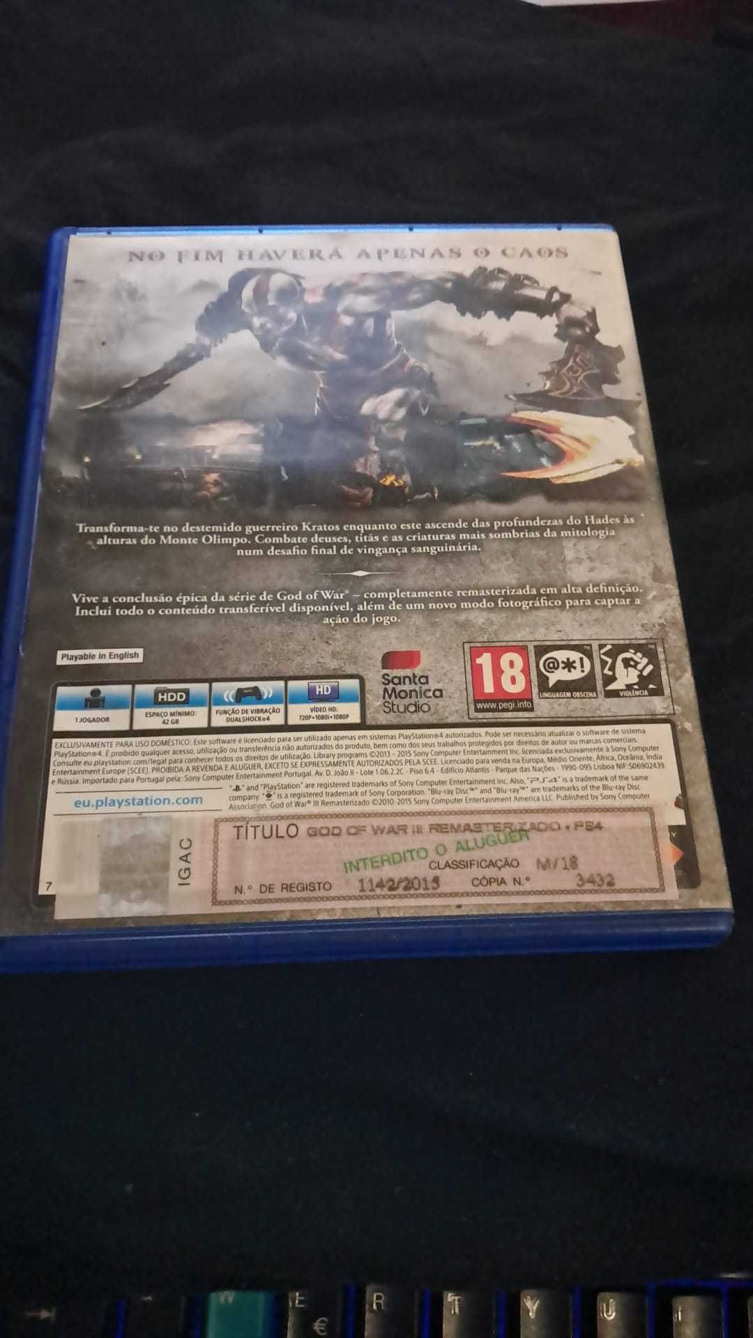 God of War: Remasterizado(PS4)