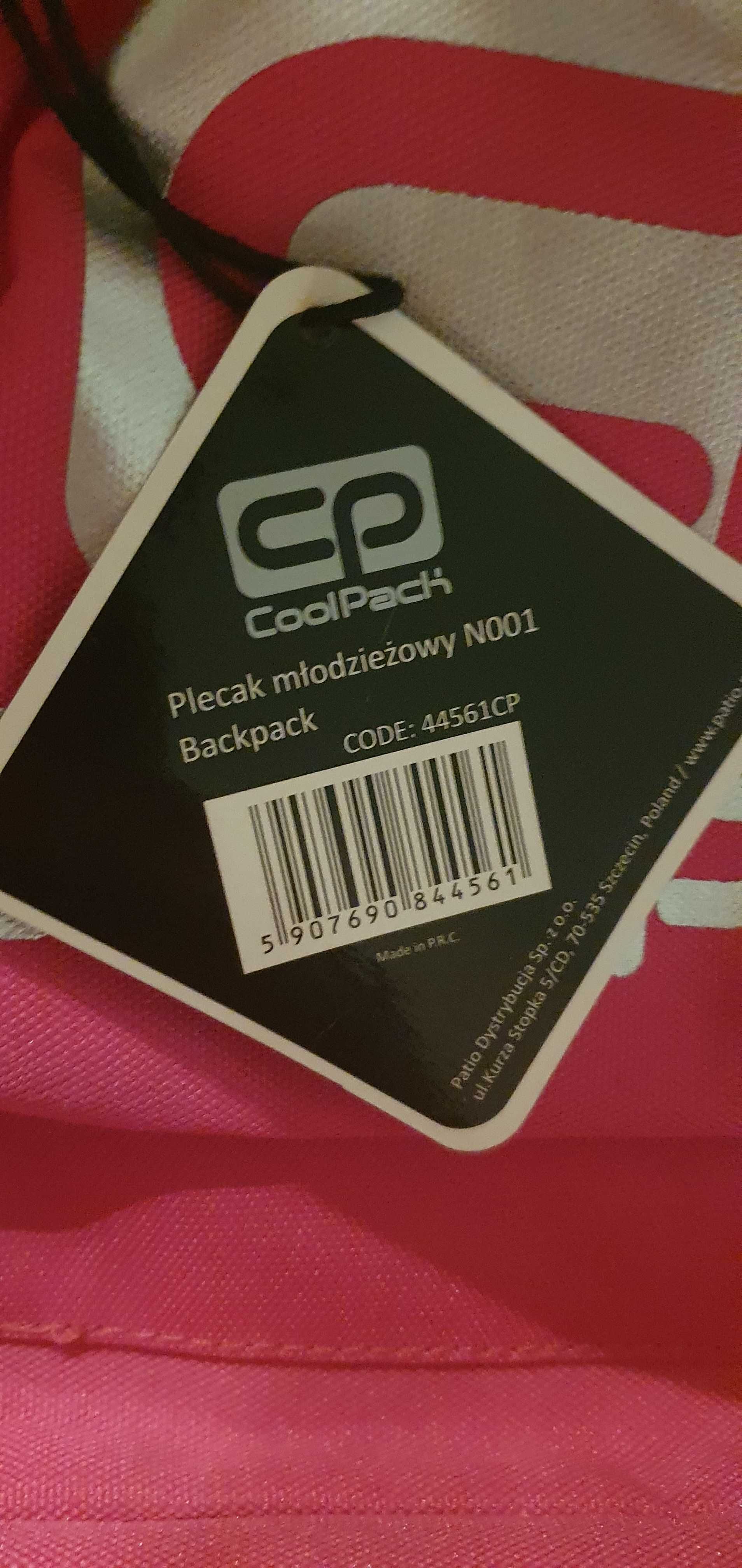 plecak młodzieżowy różowy COOLPACK nowy