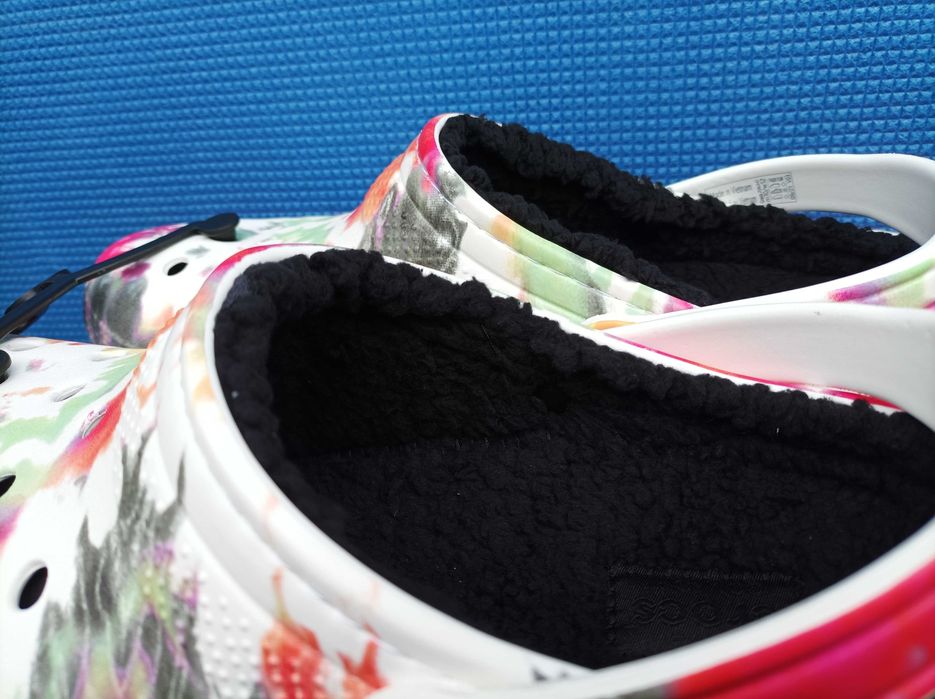Крокси Crocs Classic Tie-Dye Lined Clog (35-41) Оригінал!
