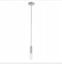 Lampa Italux Moderna srebrna chrom wisząca do łazienki