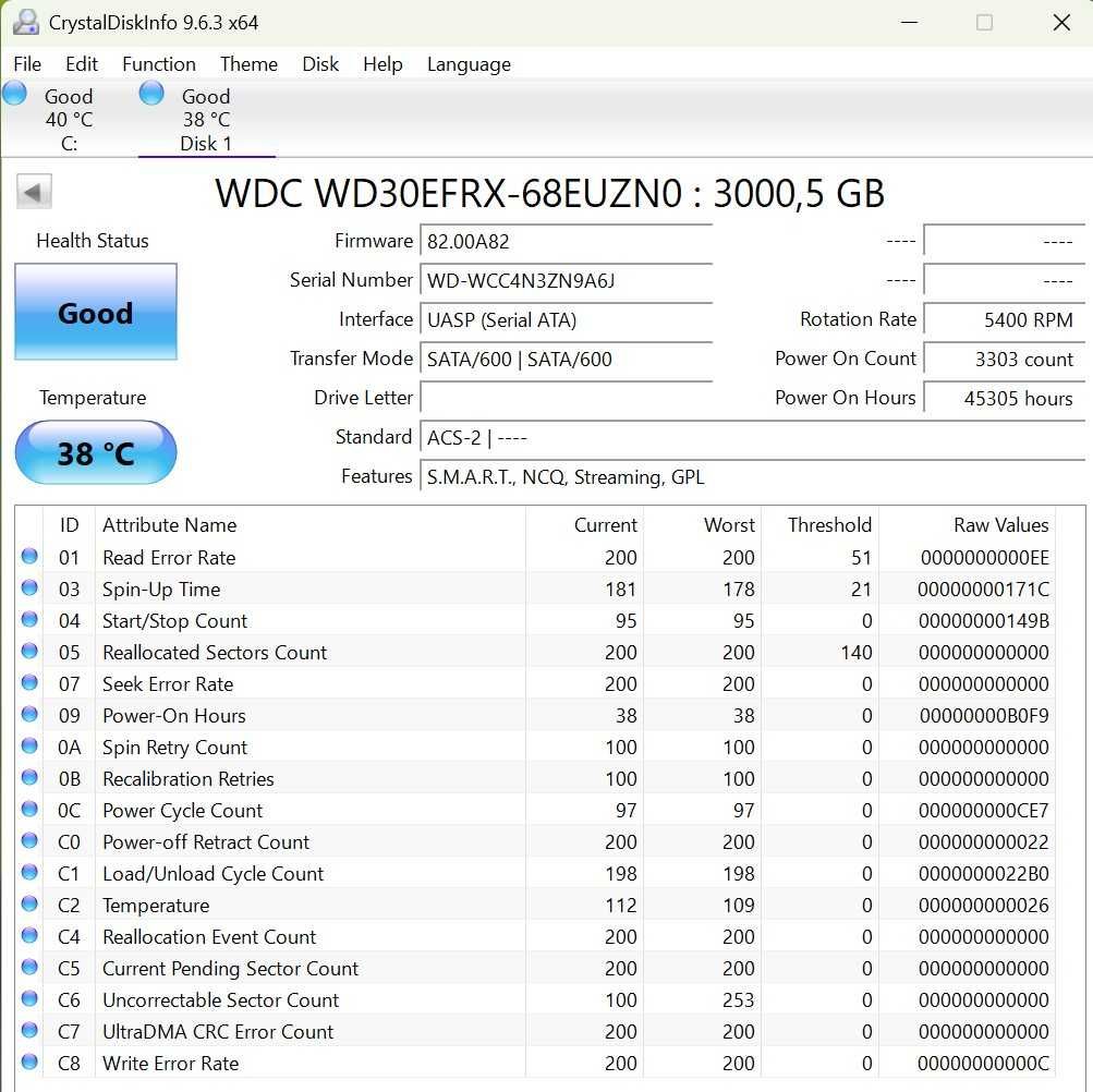 Dysk twardy WD Red 3TB WD30EFRX