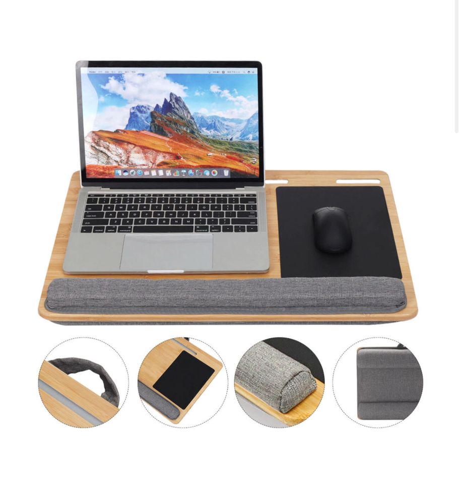Podkładka pod laptopa bambusowa Mozos
