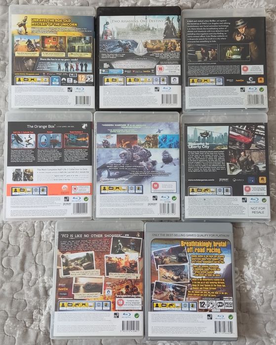 Gry na konsolę PS3 GTA, Farcry, Assassin's Creed itp.