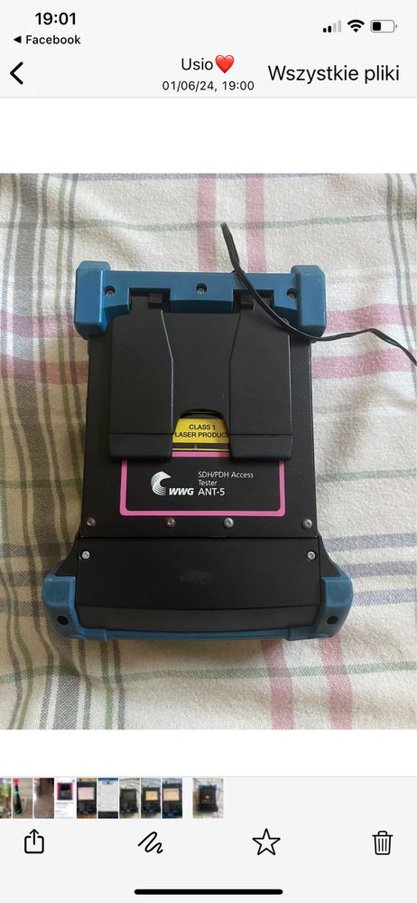 Tester dostępu JDS Uniphase ANT-5 WWG Commander SDH/ PDH