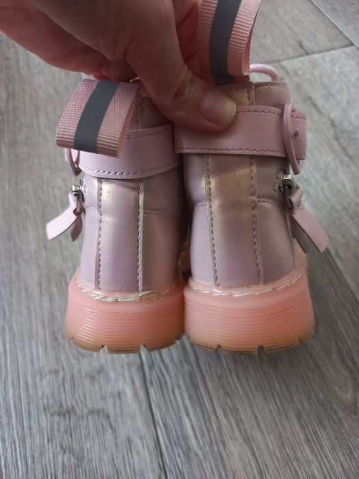 Ботінки для дівчинки рожеві, осінь 24 розмір