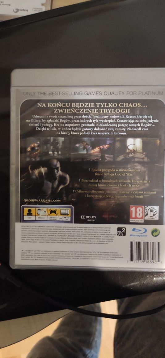 God od war Dubbing pl  PlayStation 3 Ps3 czytaj opis