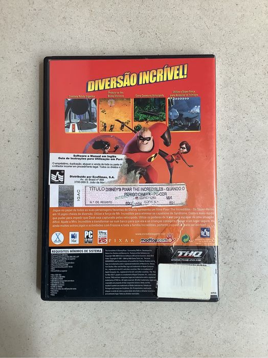 The incredibles jogo para pc/mac