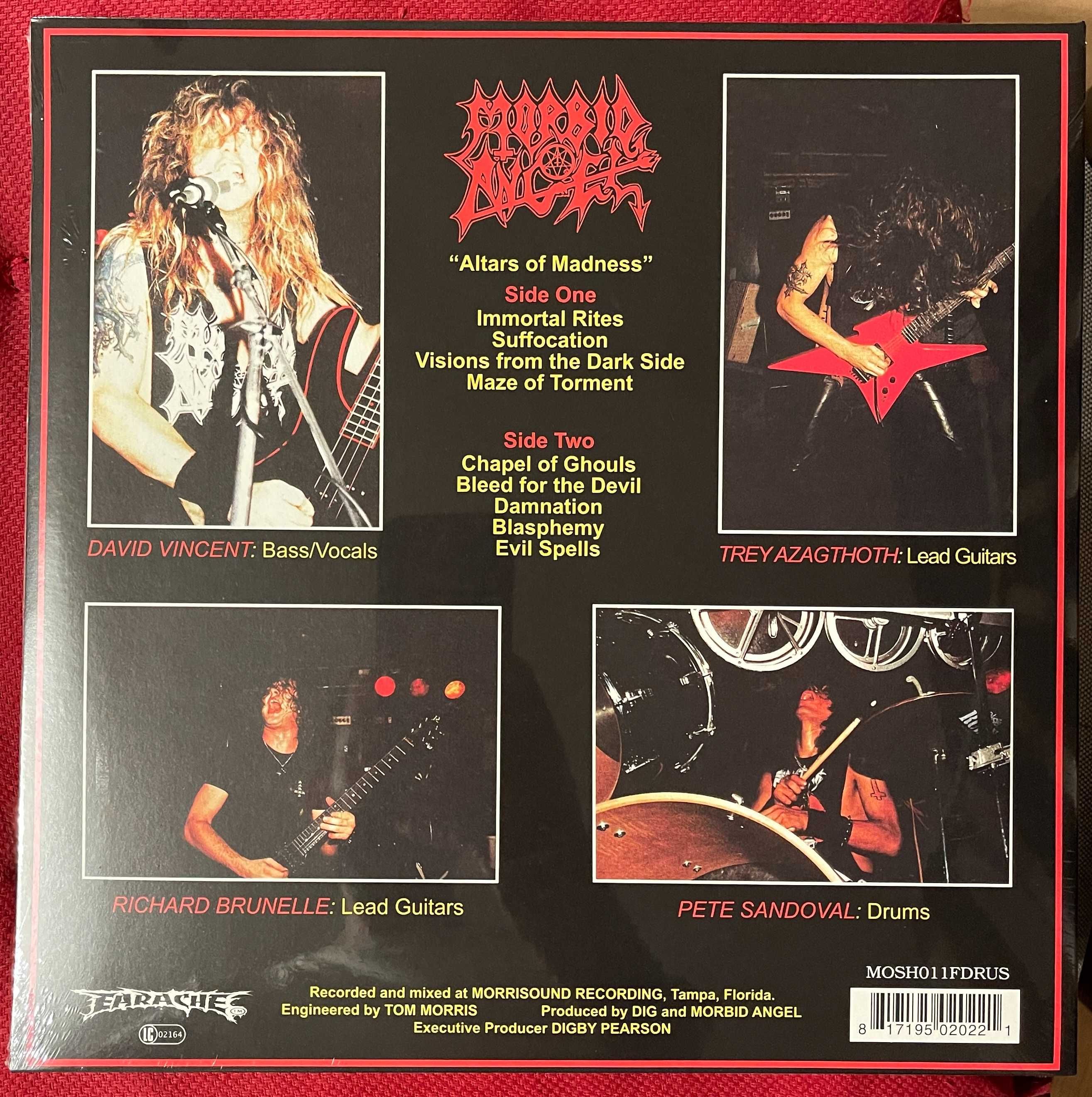 LP Morbid Angel - Altars Of Madness