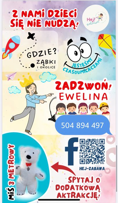 Animacje i zabawy dla dzieci !
