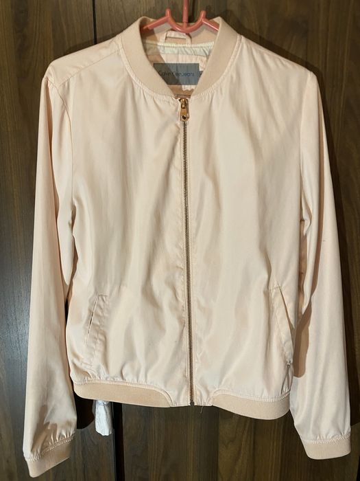 Kurtka bomber Calvin Klein M pudrowy róż