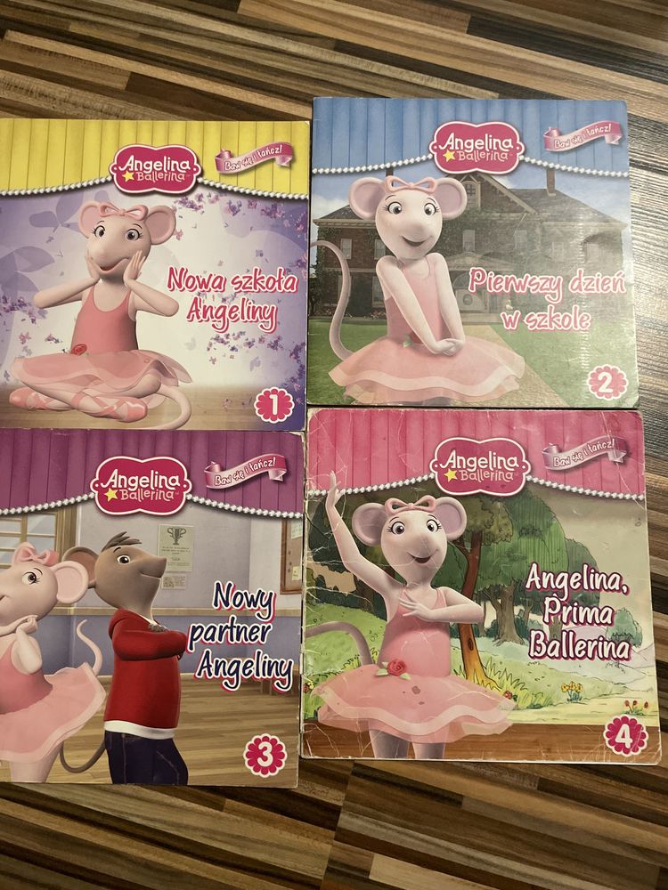 Angelina ballerina ksiazki